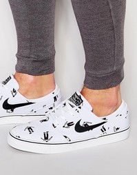 Парусиновые кроссовки Nike SB Zoom Stefan Janoski 705190-101 - Белый