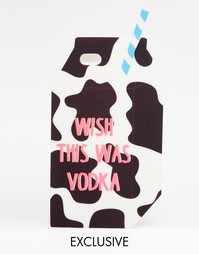 Чехол для iPhone 6 с надписью Wish This Was Vodka Skinnydip - Мульти