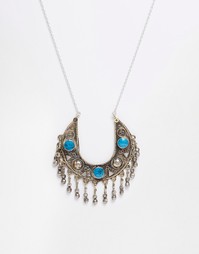 Бирюзовое ожерелье Rock 'N' Rose Gia - Бирюзовый