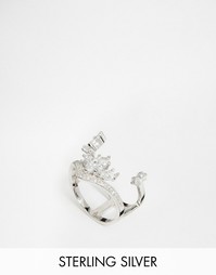 Фиксированное составное кольцо V Jewellery Cecile - Серебряный