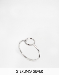 Разомкнутое серебряное кольцо Lavish Alice - Серебряный