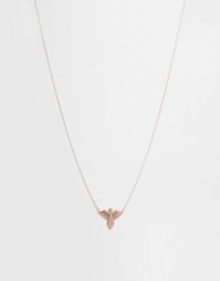 Ожерелье с орлом ASOS - Розовое золото