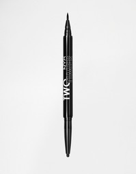 NYX Two Timer - Двусторонняя подводка для глаз - Jet black