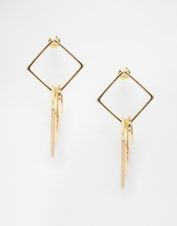 Серьги-гвоздики ASOS - Золотой