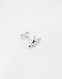 Серьга с дизайном орбита Vivienne Westwood - Серебряный