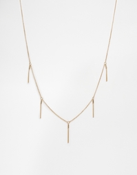 Ожерелье с маленькими кисточками ASOS - Золотой