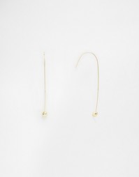 Маленькие серьги ASOS - Золотой