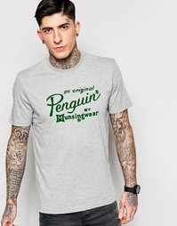 Футболка с принтом Original Penguin - Серый