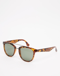 Солнцезащитные очки в черепаховой оправе AJ Morgan - Черепаховый