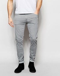 Светло-серые джинсы скинни Nudie Jeans - Grey storm (серый)