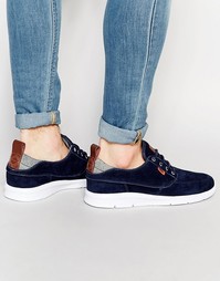 Легкие синие кроссовки Vans Brigata V4OTIVB - Синий