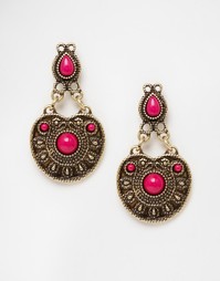 Серьги в стиле вестерн ASOS - Fuschia