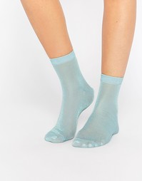 Носки с блестками ASOS - Мятный