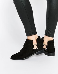 Остроносые ботильоны ASOS ALARA - Черный