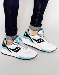 Белые кроссовки Saucony Shadow 6000 S70007-75 - Белый