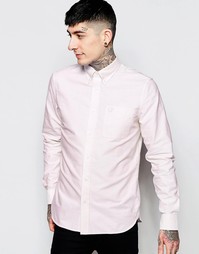 Оксфордская рубашка слим Fred Perry - Нежно-розовый