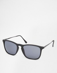 Квадратные солнцезащитные очки Selected Homme - Черный