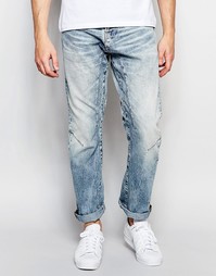 Свободные джинсы со вставками Jack &amp; Jones - Светло-голубой