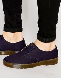 Холщовые туфли Dr Martens Delray - Синий