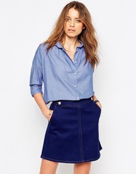 Блузка с подвернутыми рукавами Maison Scotch - Bl1