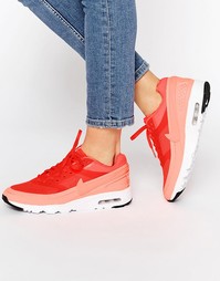 Яркие кроссовки Nike Crimson Air Max BW - Ярко-малиновый