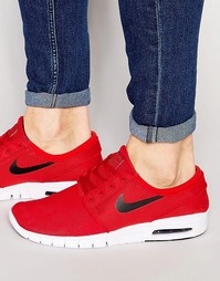 Кроссовки Nike SB Stefan Janoski Max 631303-602 - Красный