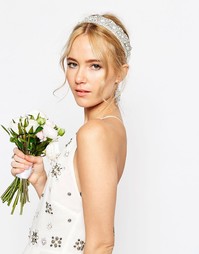 Повязка на голову с камнями ASOS WEDDING - Crystal