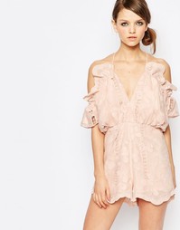 Комбинезон с присборенной отделкой Alice McCall - Blush