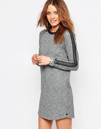 Платье-футболка с подвернутыми рукавами Maison Scotch - Gy1
