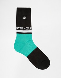 Носки с логотипом Hollister - Черный