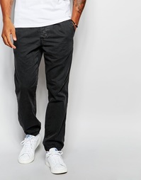 Стретчевые парусиновые штаны для бега с манжетами Abercrombie &amp; Fitch