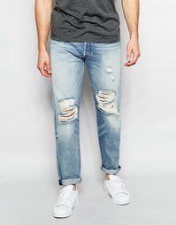 Светлые рваные суженные книзу джинсы Levi's 501 Customised Eureka Levi's®