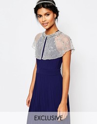 Кейп с серебристыми пайетками Maya - Microchip