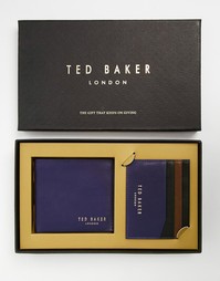 Подарочный набор с кожаным бумажником и визитницей Ted Baker Bigcol