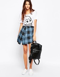 Юбка для выпускного Cheap Monday - Джинсовая клетка