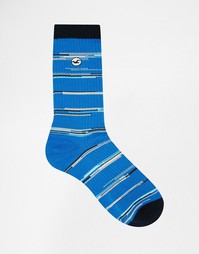 Меланжевые носки Hollister - Синий