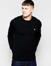 Джемпер с круглым вырезом Lyle &amp; Scott - Черный