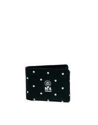 Складной бумажник в горошек Stussy Sport - Черный