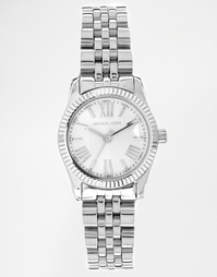 Серебристые часики MK3228 Michael Kors Lexington - Серебряный