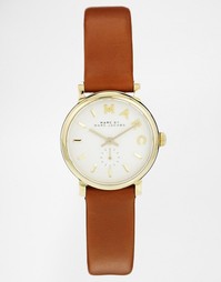 Часы с коричневым кожаным ремешком Marc Jacobs Baker MBM1317