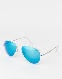 Солнцезащитные очки-авиаторы Ray-Ban RB4211 - Прозрачный