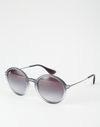 Круглые солнцезащитные очки Ray-Ban RB4222 - Серый