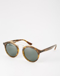 Круглые солнцезащитные очки Ray-Ban Gatsby RB4256 - Коричневый