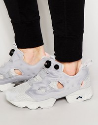 Серые кроссовки Reebok Instapump Fury CLSHX V69687 - Серый