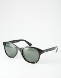 Круглые солнцезащитные очки Ray-Ban RB4203 - Черный