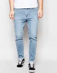 Зауженные светлые джинсы Dr Denim Snap - Светло-голубой