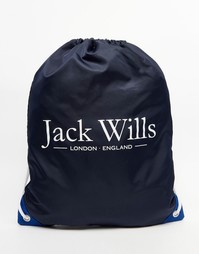 Сумка на шнурке Jack Wills Betchworth - Темно-синий