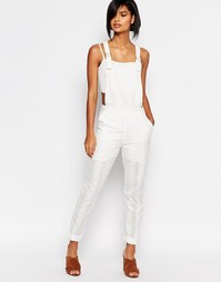Полукомбинезон с вышивкой Vero Moda - Белый