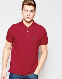Футболка-поло с логотипом в виде орла Lyle &amp; Scott - Ruby