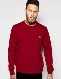 Красный свитшот с логотипом Paul Smith Jeans - Rasperberry